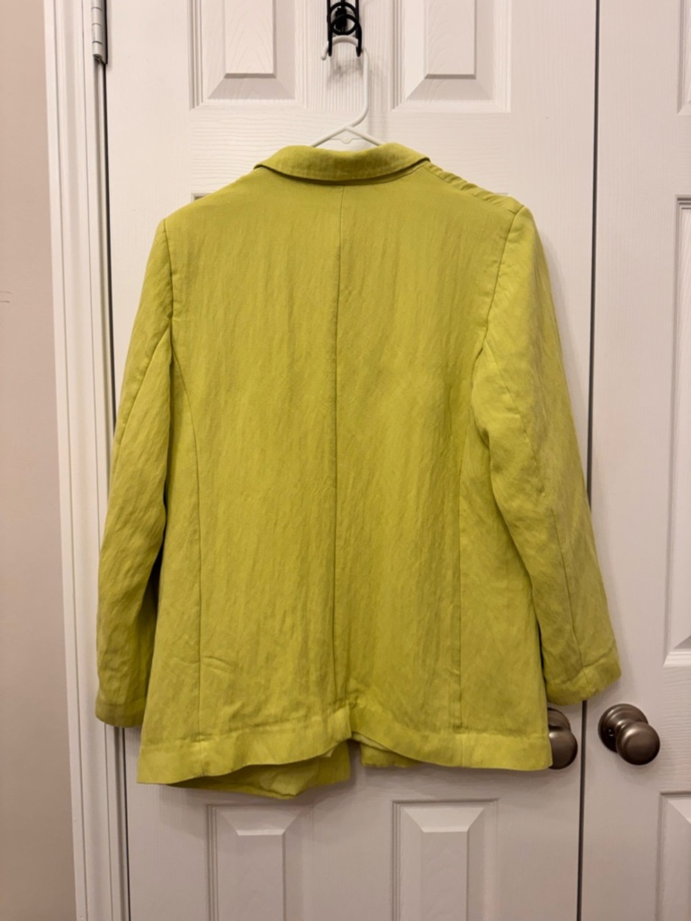 Womens Lime Green Blazer Jacket - Picture 5 of 5